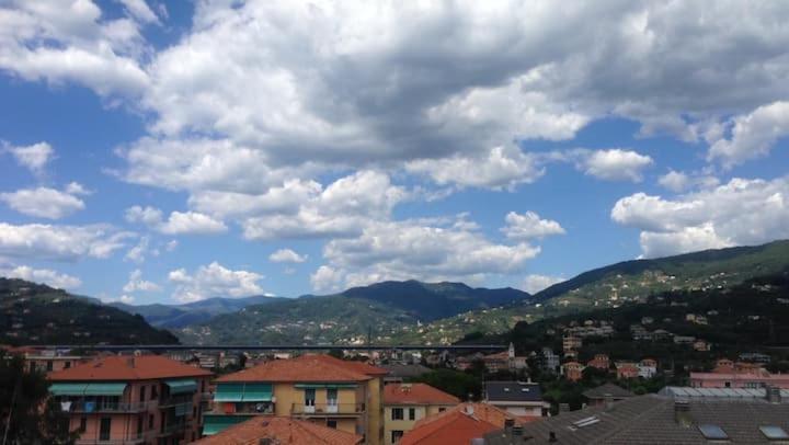 La Casa Di Ester Lavagna Bagian luar foto
